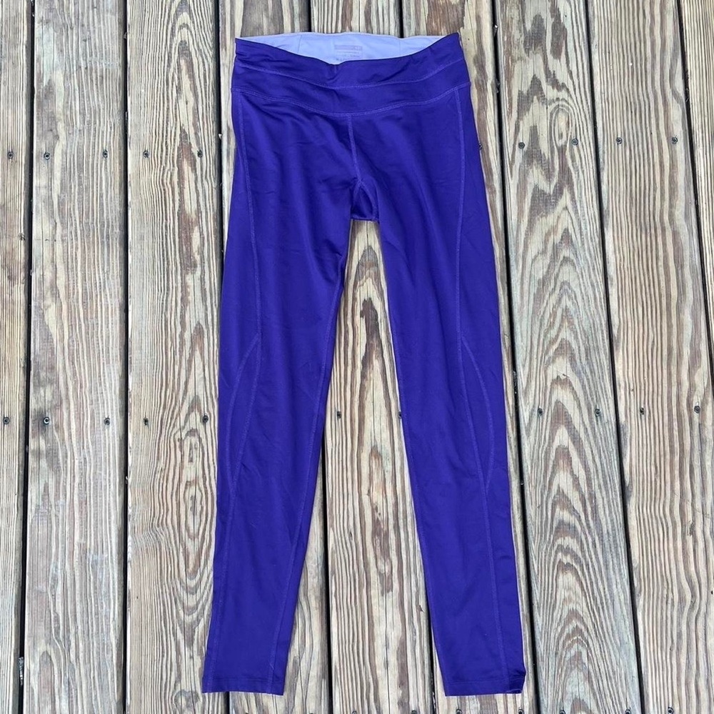 Fleece lined athletic leggings
